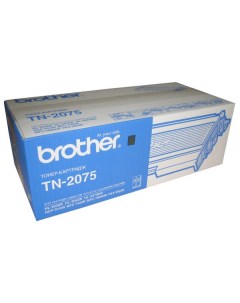 Картридж для лазерного принтера TN 2075 черный оригинал Brother