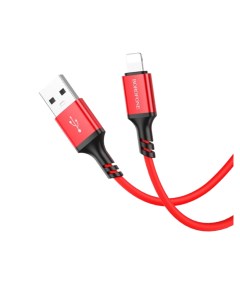 Кабель USB USB A Lightning BX83 1 м красный Borofone