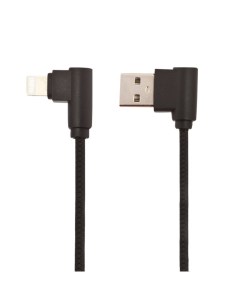 USB кабель LP для Apple Lightning 8 pin L коннектор Круглый шнурок черный коробка Liberty project
