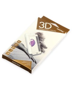 Защитное стекло для смартфона 3D для iPhone 6 Plus 6s Plus 7 Plus 8 Plus Back Wh Smartbuy