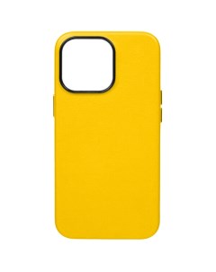 Чехол накладка для Apple iPhone 13 Pro Noble Collection Желтый K-doo