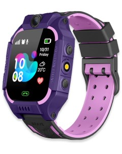Смарт часы детские Z6 фиолетовые 38792943 S&h
