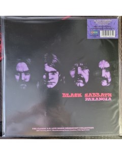 Black Sabbath Paranoia BBC Sunday Show 26th April 1970 Pink Black Splatter Vinyl LP Second records