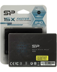 SSD накопитель Slim S55 2 5 240 ГБ SP240GBSS3S55S25 Silicon power