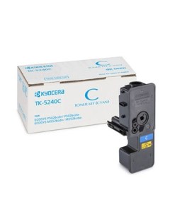 Картридж для лазерного принтера TK 5240C голубой оригинал Kyocera