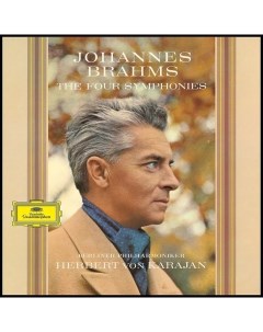 Berliner Philharmoniker Herbert von Karajan Brahms The Four Symphonies 4LP Deutsche grammophon