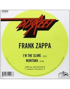 Frank Zappa I m The Slime Montana Barking pumpkin records