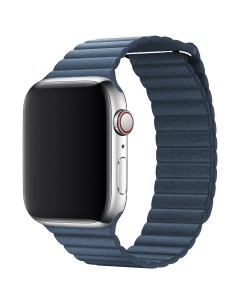 Ремешок для Apple Watch 1 6 SE магнитный 42 44 мм Темно синий APWTMA42 14 Innozone