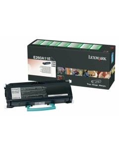 Картридж E260A11E для принтера E260 E360 E460 3 500с Lexmark