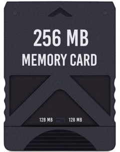 Карта памяти для приставки Memory Card 256 MB для Playstation 2 Nobrand