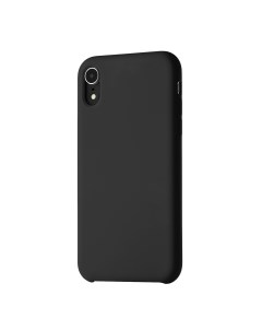 Чехол для iPhone XR силикон soft touch черный Ubear