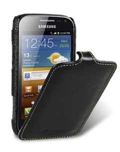 Чехол для Samsung Galaxy Ace 2 i8160 Leather Case Jacka Type Black LC 50020 Melkco