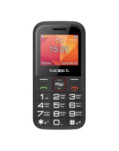 Мобильный телефон TM B418 цвет красный Texet