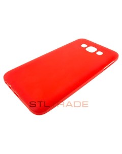 Силиконовый чехол для Samsung E7 красный I-zore
