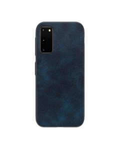 Чехол для Samsung S20 синий Creative case