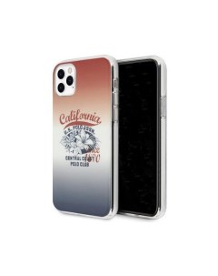 Чехол U S Polo Assn Gradient California iPhone 11 Pro Max Синий Красный Cg mobile