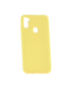 Чехол для Samsung Galaxy M11 Slim Silicone 3 желтый Derbi
