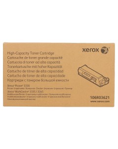 Картридж для лазерного принтера 106R03621 черный оригинальный Xerox