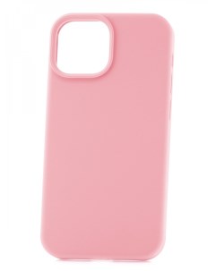 Чехол для Apple iPhone 13 Soft Plastic 3 светло розовый Derbi