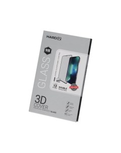 Стекло защитное 3D Cover Premium Tempered Glass Black Frame для iPhone 13 Pro Max Hardiz