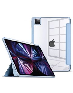 Чехол подставка Crystal для Apple iPad 10 2 iPad 7 iPad 8 iPad 9 голубой Slimcase