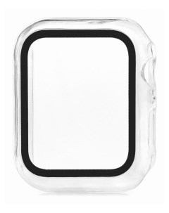 Защитное стекло для Apple Watch 44mm Shield Clear с бампером Skinarma