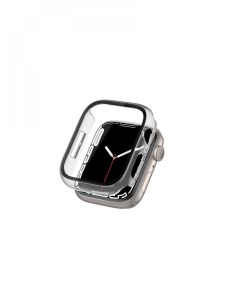 Защитное стекло для Apple Watch 45mm Marsix Transparent с бампером Amazingthing