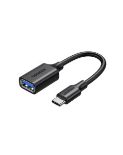Кабель US154 30701 USB C Male to USB 3 0 A Female Cable черный Ugreen