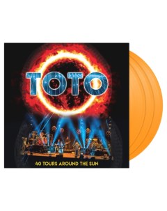 Toto 40 Tours Around The Sun Coloured Vinyl 3LP Eagle records