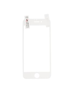 Защитная пленка акриловая 3D LP для iPhone 7 с белой рамкой прозрачная Liberty project