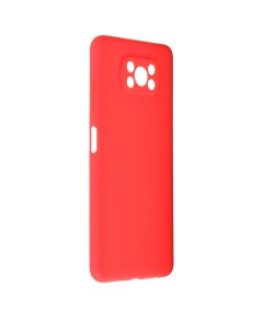 Чехол для Poco X3 NFC Poco X3 Pro Soft Touch Red ASTPOCX3RD Alwio