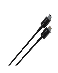 Дата кабель K71Si Smart USB 2 4A PD30W для Lightning 8 pin Type C TPE 1м Black More choice
