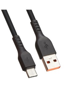 USB кабель LP USB Type C Extra TPE черный коробка Liberty project