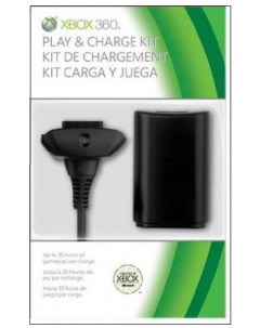Набор аксессуаров для геймпада Controller Charging Kit для Xbox 360 Nobrand