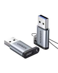 Адаптер US276 50533 USB 3 0 A to USB C M F Adpater серый Ugreen