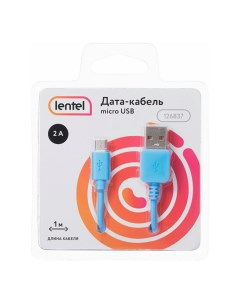 Кабель 126837 USB micro USB 1 м Lentel