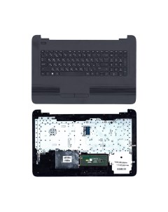 Клавиатура для ноутбука HP 17 AC черная топ панель Nobrand