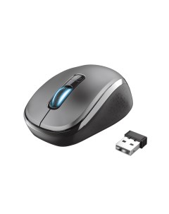 Беспроводная мышь с двумя режимами работы Yvi Dual Mode Wireless Mouse черная Trust