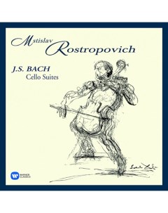 Mstislav Rostropovich J S BACH CELLO SUITES Box set Remastered Warner classic