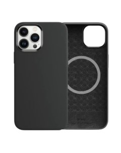Чехол для телефона Magnetic Silicone Phone Case for iPhone 13 Pro Max 6 7 Midnight B Wiwu