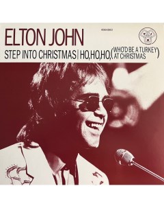 Elton John Step Into Christmas Ho Ho Ho White Vinyl LP Universal music