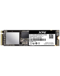SSD накопитель XPG SX8200 Pro M 2 2280 512 ГБ ASX8200PNP 512GT C Adata