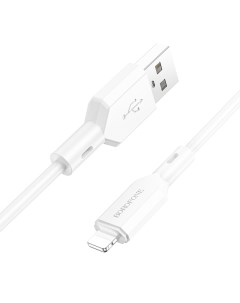 Кабель USB Lightning BX70i 1 м белый Borofone