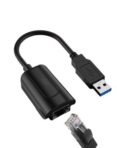 Сетевая карта USB LAN Ethernet RJ45 10 100Mbps Черный Daprivet