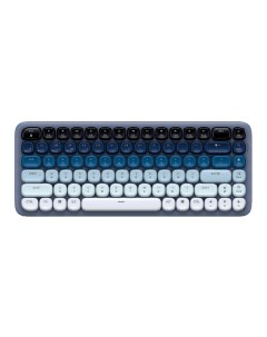 Проводная беспроводная клавиатура KU101 FUN Blue Ugreen
