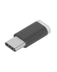 Переходник USB Type C MicroUSB 2 0 M F Черный Gcr