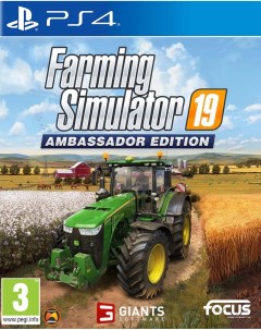 Игра Farming Simulator 19 Ambassador Edition Русская Версия PS4 Focus home