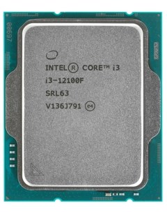 Процессор Core i3 12100F LGA 1700 OEM Intel