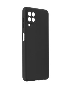 Чехол для Samsung Galaxy A22 Soft Touch Silicone Black ASTGA22BK Alwio