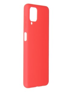 Чехол для Samsung Galaxy A12 Silicone Soft Touch Red ASTGA12RD Alwio